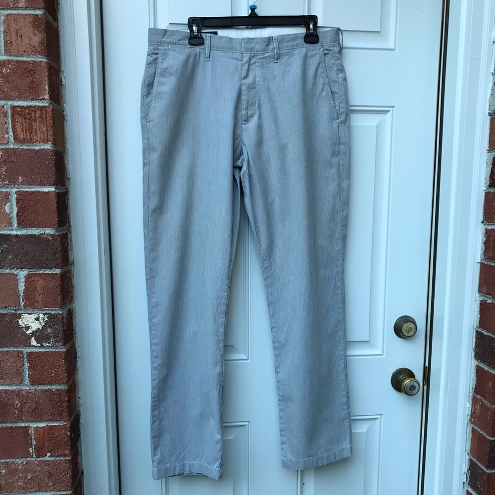 J. Crew B&W Striped Pants
